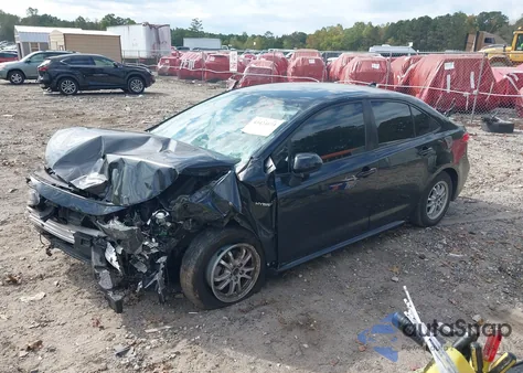 2021 Toyota Corolla Hybrid Le z USA, uszkodzony, nr VIN JTDEAMDE6MJ005476